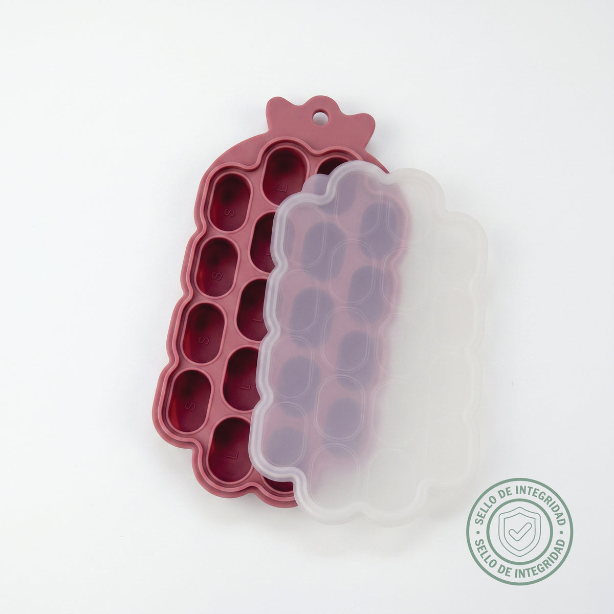Smart Portions — Molde de Congelación en Silicón de 18 Cavidades para Porciones de Bebé